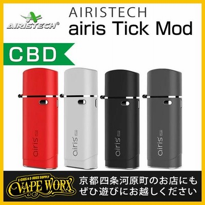 airis Tick AIRISTECH (アイリス/エアリス ティック)【CBD】【MOD】【本体】【ベポライザー】【ヴェポライザー】【電子タバコ】【VAPE】  | LINEブランドカタログ