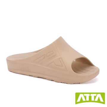 ATTA40厚均壓散步拖鞋-奶茶