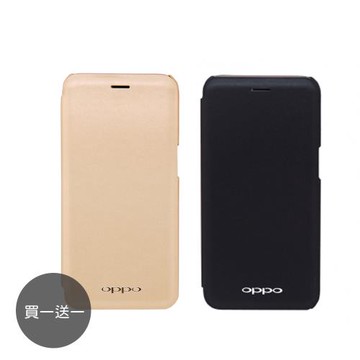 【買一送一】OPPO R15專用 原廠側掀皮套 (台灣公司貨-盒裝)