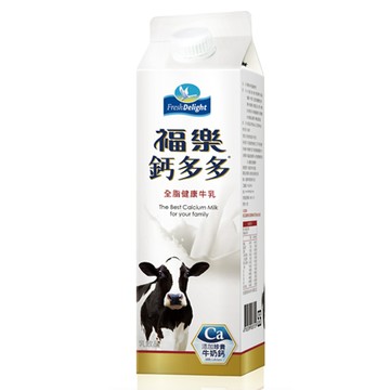 福樂鈣多多健康牛乳-全脂936ml※實際到貨效期約4天以上