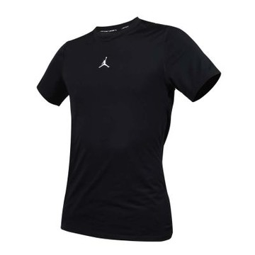 NIKE 男短袖T恤-DRI-FIT 上衣 休閒 慢跑 訓練 HV4100-010 黑白