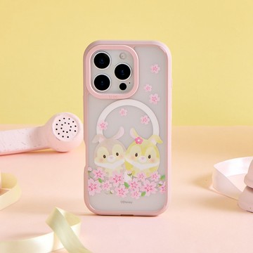 Disney Ufufy-花漾萌友極光霧透MagSafe iPhone手機殼