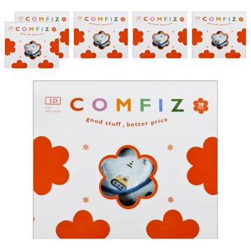 COMFIZ 康菲 兒童3D醫療口罩 3~7歲  6盒  捍衛戰士  30片