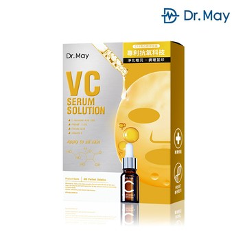 DR.MAY美博士專業VC激光美白面膜(4片)