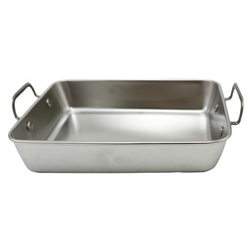 一品川流 韓國 304不鏽鋼烹烤盤-加深型-1800ml-1入
