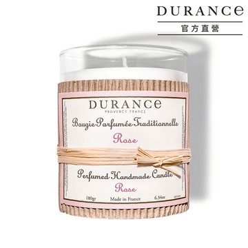 DURANCE朵昂思 玫瑰手工精油蠟燭(180g)-大地系列公司貨