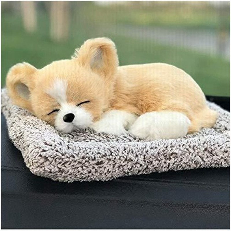 Ec Drive すやすや リアル 犬 猫 イヌ ネコぬいぐるみ 消臭炭入り インテリア 車内 犬２ 通販 Lineポイント最大0 5 Get Lineショッピング