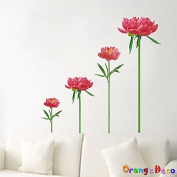 【橘果設計】花朵 壁貼 牆貼 壁紙 DIY組合裝飾佈置
