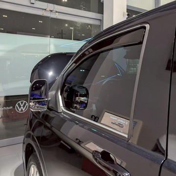 福斯晴雨窗 VW T7 Caravelle 2024年起【標準款】比德堡嵌入式晴雨窗