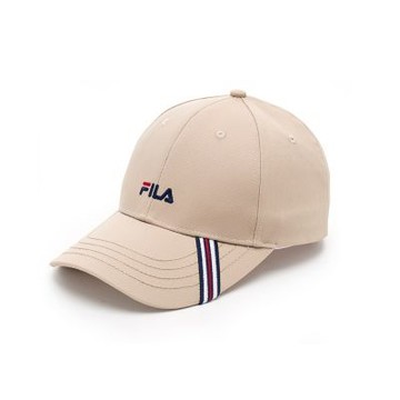 FILA 經典LOGO帽-卡其 HTA-5001-KK