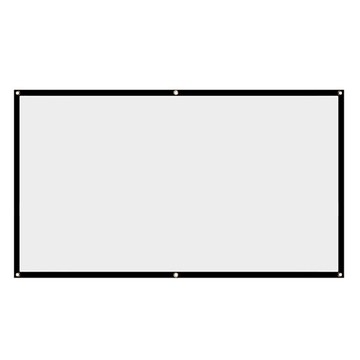 6364 可攜式84吋投影布幕 家中迷你劇院投影機投影幕 露營戶外投影電影院