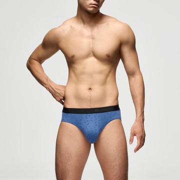 Mr.DADADO-黑標系列 M-3L貼身三角男內褲(經典藍)GK32695N