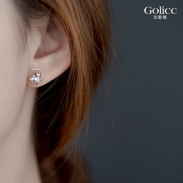 【Gulicc】月光下的貓咪耳環