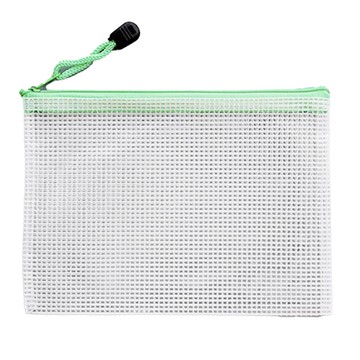 A3網格拉鏈袋 A08【九乘九購物網】