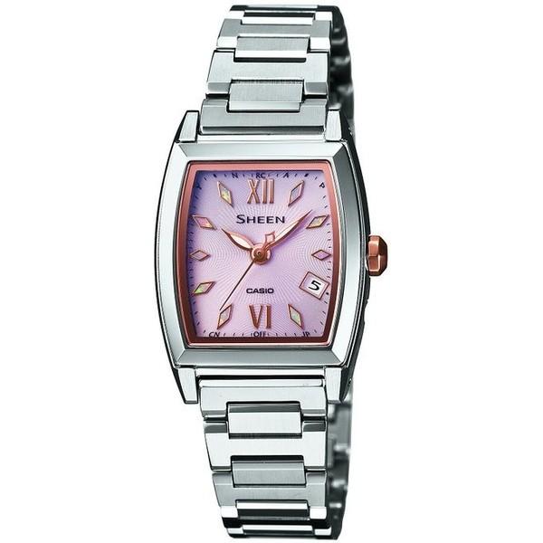 CASIO(カシオ) / ソーラー腕時計・SHEEN/アナログ/SLV | 中古品