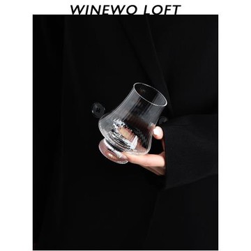 {人間自有情癡 此事無關風與月}威士忌聞香杯 中古酒杯無關風月杯