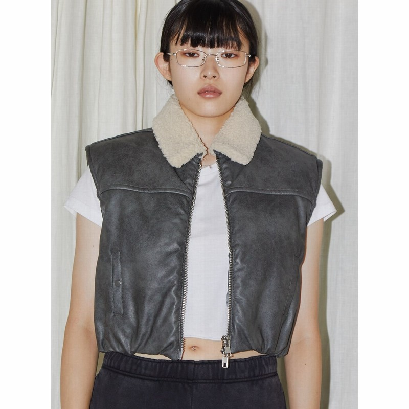 EMODA VEQUM PUFFER COMPACT VEST Fサイズ EMODA VEQUM PUFFER COMPACT VEST Fサイズ