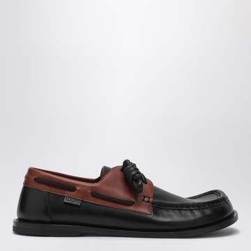 Campo boat shoe in brown/black