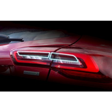 小馬汽車工坊_Ford_Focus_MK4_2023小改款_Lommel_ST _4件式燻黑尾燈膜_DIY燈膜