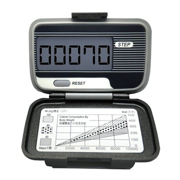 【明家Mayka】TM-215S健康 開蓋式 計步器(台灣製LCD大字體 省電 好攜帶)