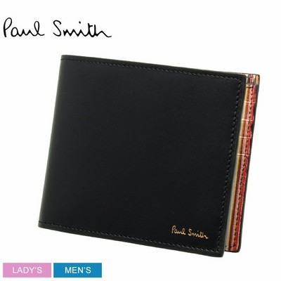 Paul Smith ポールスミス 財布 メンズ レディース Wallet Bf Intmul Paul Smith 42 Bmulti ブラック 黒 贈り物 通販 Lineポイント最大get Lineショッピング