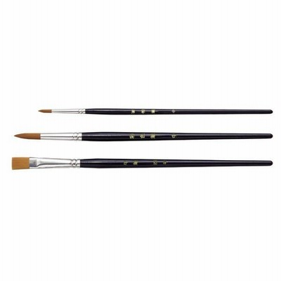 Artec アーテック 図工 美術 画材 筆 ブラシ 高級木軸デザイン筆 3本組 商品番号 お取り寄せ 通販 Lineポイント最大get Lineショッピング