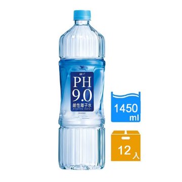 PH9.0 鹼性離子水1450mlx12入/箱