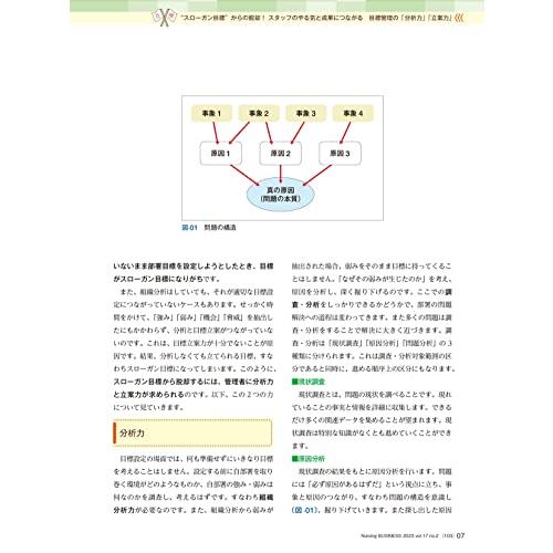 ナーシングビジネス 2023年2月号 ＜特集＞“スローガン目標”からの脱却！スタッフのやる気と成果につながる 目標管理の「分析力」「立案力」（第17巻2号）