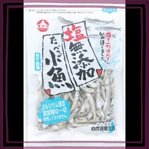 小倉食品 塩無添加食べる小魚 50G×10