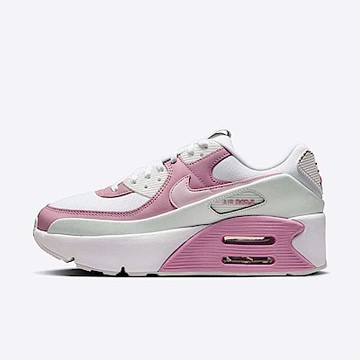 Nike Air Max 90 Lv8 FD4328-110 女 運動休閒鞋 復古 雙層氣墊 緩震 厚底 白 粉紅