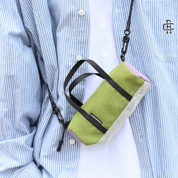 夏日山系 迷你包/手機包/側背包/小包/隨身零錢包/掛頸包 青梨綠