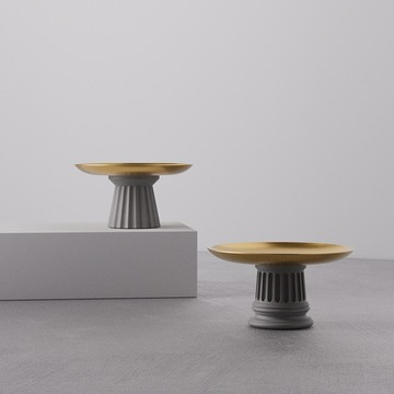 【好憩 Horchill 】Concrete系列 ROMA. 羅馬 點心盤二入