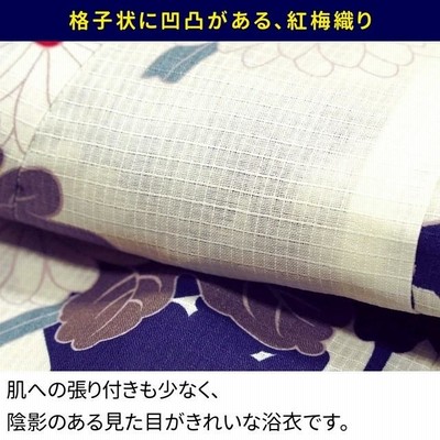 乃木坂46 生田絵梨花 変わり織り浴衣 レディース 単品 夏用 綿
