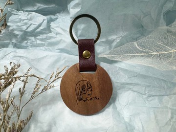 【客製化】似顏繪鑰匙圈