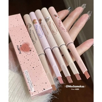 【6月大促✨】現貨 FLORTTE花洛莉亞 怪美系列唇線筆 勾勒唇形 口紅筆 霧唇筆 溫柔裸色系 纖細筆尖 順滑自然