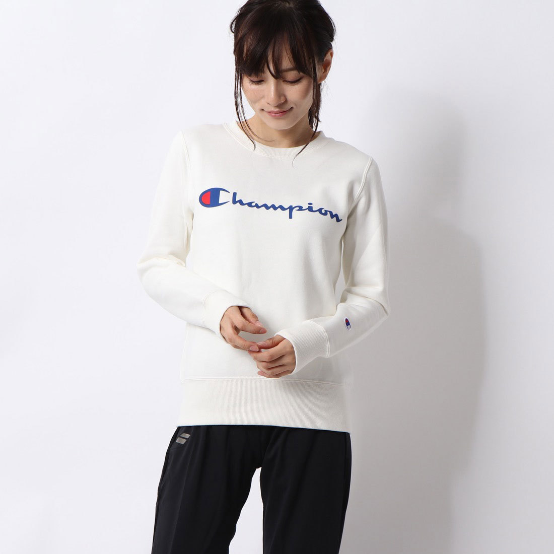 チャンピオン Champion レディース スウェットトレーナー CREW NECK SWEATSHIRT CW-Q001 通販  LINEポイント最大1.0%GET | LINEショッピング