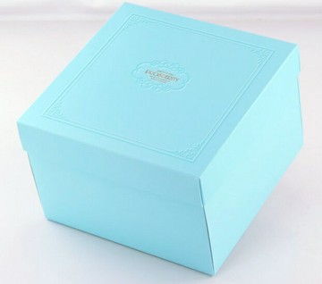 [優惠量整組價]方型盒  ６號.優雅歐風粉藍色 / 200個+紙袋200個【APP滿額下單10%點數(單一帳號最高1000點)】4/30止