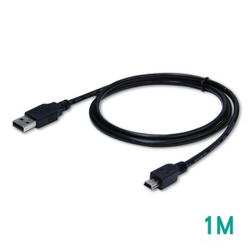 Cable | UNI STAR Cable 超強效抗干擾USB A公-Mini5P 1公尺(H-USBAM5PP01)