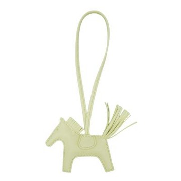 Hermes 愛馬仕 Rodeo PM 小馬吊飾(米爾頓黃)