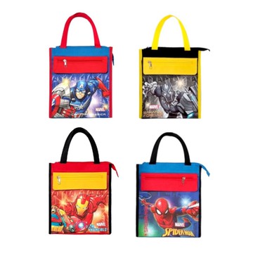 *漫威Marvel 手提才藝袋-美國隊長/鋼鐵人/黑豹/蜘蛛人
