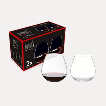 【預購】【Riedel】O Wine Tumbler Pinot/Nebbiolo 黑皮諾/內比歐露紅酒杯-2入 客製卡片 紅酒杯 水晶酒杯 葡萄酒杯 酒杯組 無梗杯 露營推薦 便攜酒杯
