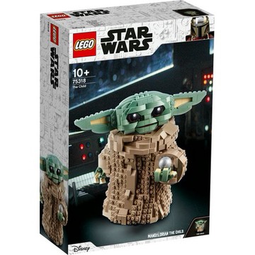 2900【台中翔智積木】LEGO 樂高 星際大戰系列 75318 尤達寶寶（The Child）輕盒損