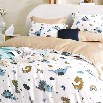 BUHO布歐 100%TENCEL純天絲全鋪棉兩用被冬包組-雙人(多款任選)