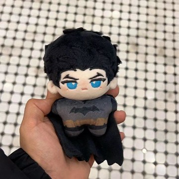 E哥❤現貨現貨秒發蝙蝠俠布魯斯韋恩屬性10cm棉花娃娃一件代發預售