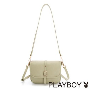 PLAYBOY - 斜背包  Brief系列 - 綠色