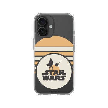 iPhone 16 Clear 透明 - Star Wars - The Mandalorian - 復古印刷