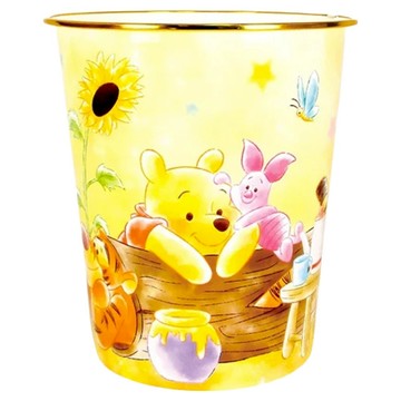 Disney 迪士尼 塑膠垃圾桶  23.5 x 21.5cm  小熊維尼  1個
