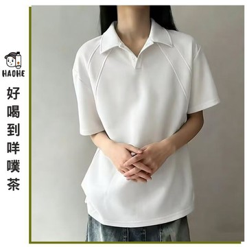 男生Polo衫 休閒Polo衫 翻領上衣 寬鬆 休閒 男士 日常穿搭 休閒百搭 日常實穿 舒適好搭 男生日常穿搭
