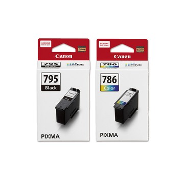 Canon PG-795+CL-786 原廠墨水組 (1黑1彩)(適用：TS4070)