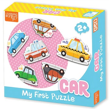 Learning Kitds 幼兒配對拼圖 汽車主題  1套  12片